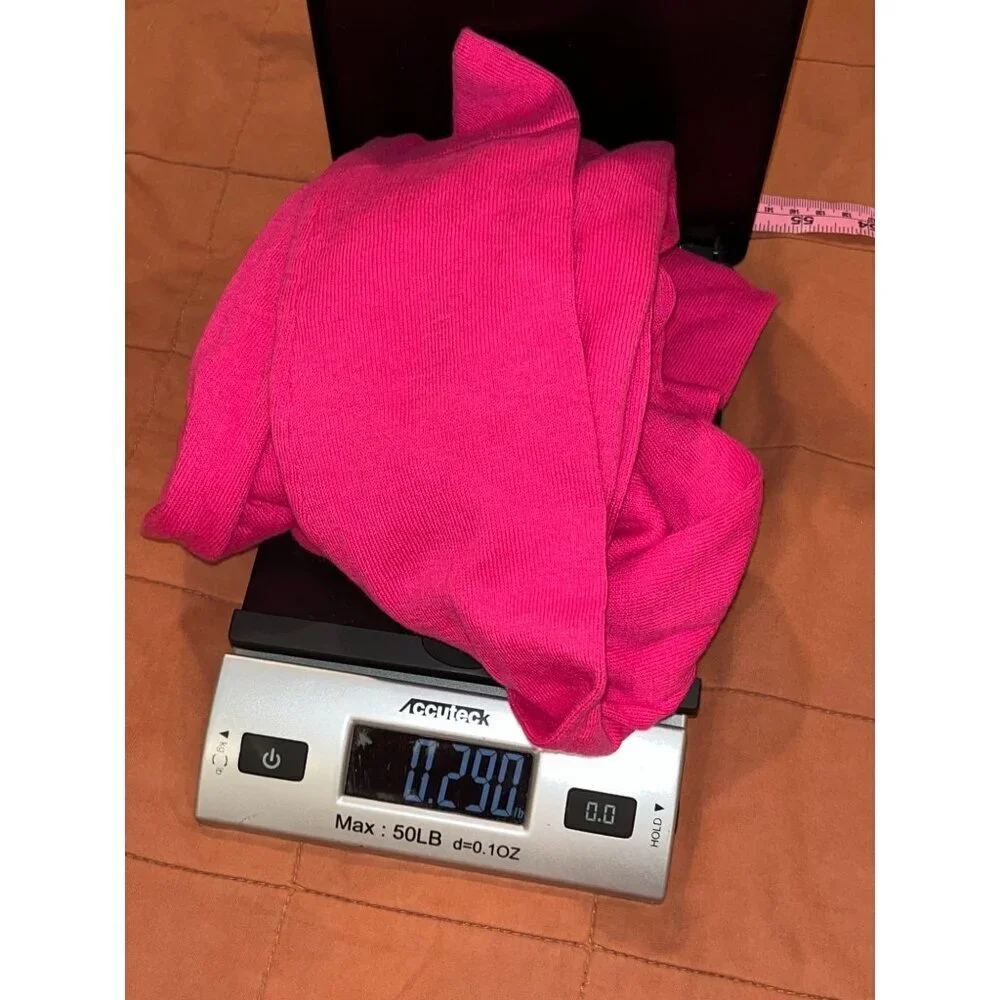 J.Crew Hot Pink 100% Cotton Crewneck  Pullover Sweater Women's Size XS